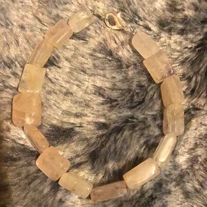 Natural Golden Agate Gemstone bracelet